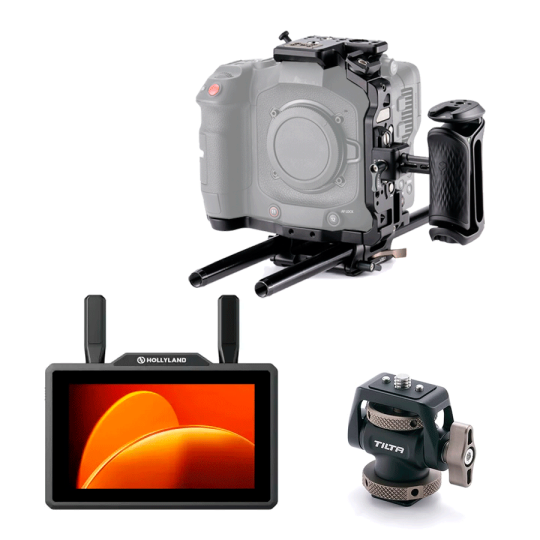 Canon EOS C80 Bundle Accessoires Monitoring & Cage Tilta