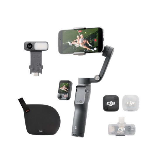 DJI stabilisateur smartphone Osmo Mobile 8P Creator Combo