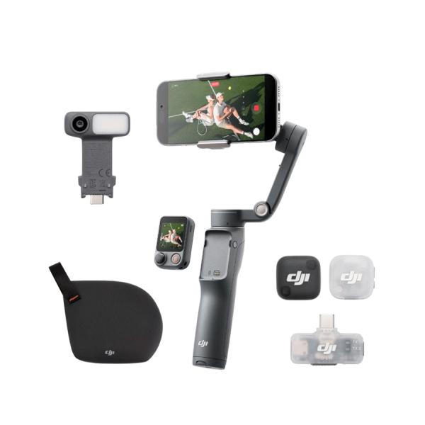 DJI stabilisateur smartphone Osmo Mobile 8P Creator Combo
