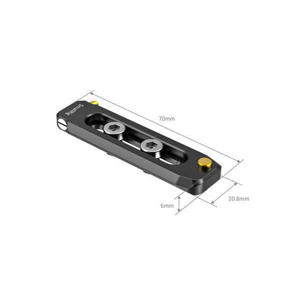 SmallRig Rail NATO Low Profile 70mm BUN2483B