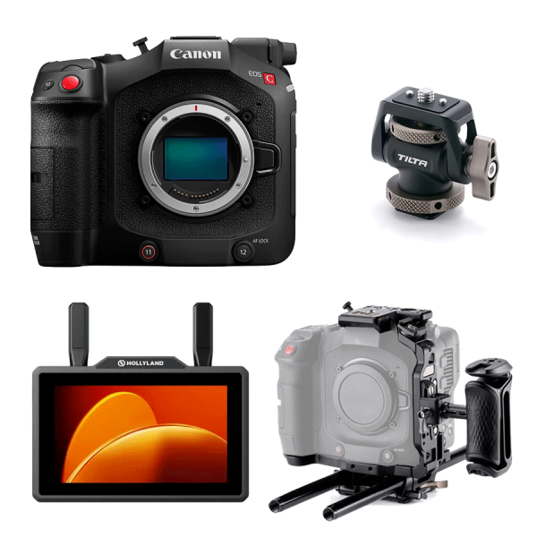 Canon EOS C80 Bundle Accessoires Monitoring & Cage Tilta
