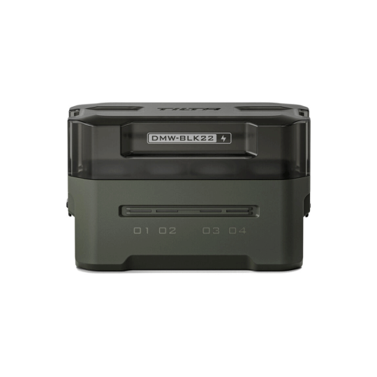 Tilta Station de charge disposant de 4 emplacements pour DMW-BLK22