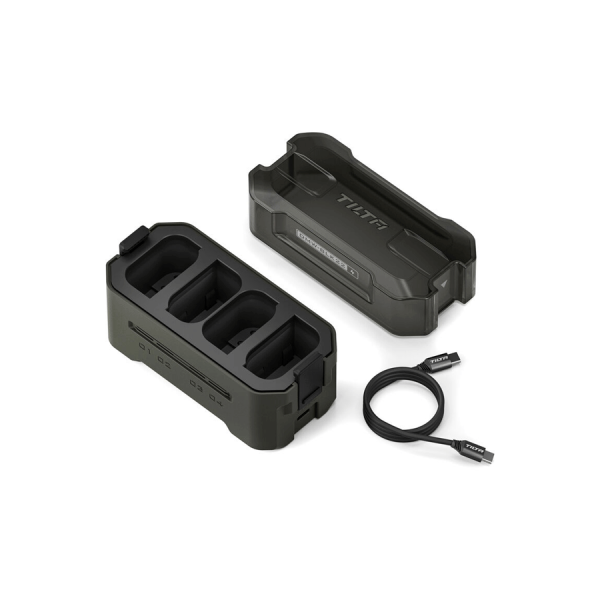 Tilta Kit batteries DMW-BLK22 + station de charge 4 slots