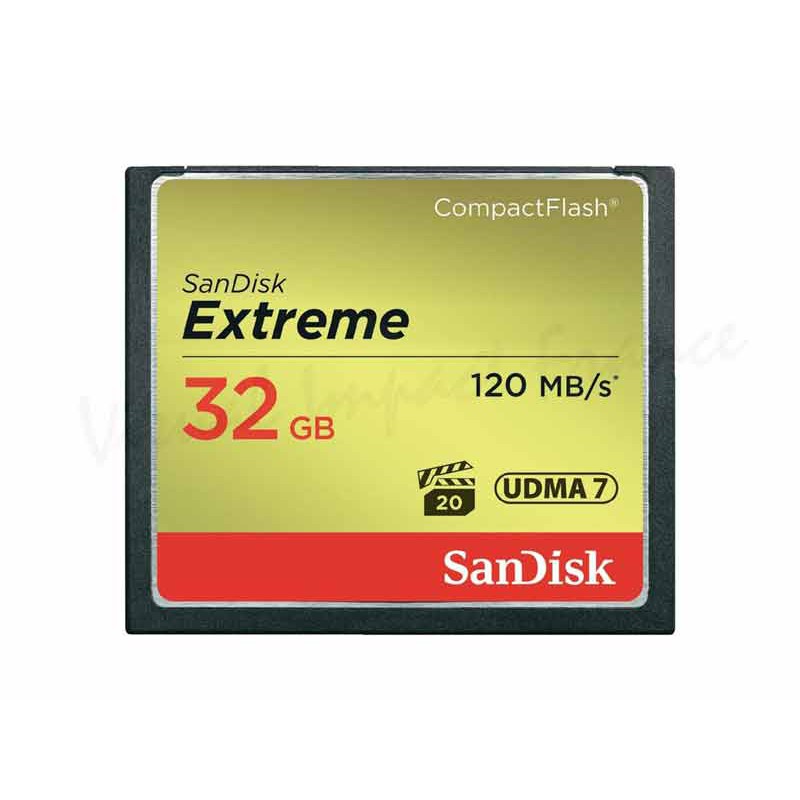 Sandisk Extreme Pro CompactFlash 32 Go (160 Mo/s) - Carte mémoire Sandisk  sur