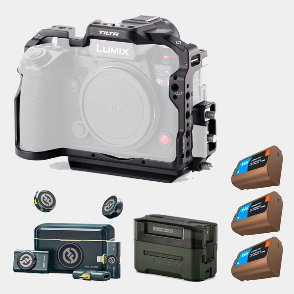 Panasonic Pack Micro Lumix S1 II avec Hollyland LARK M2