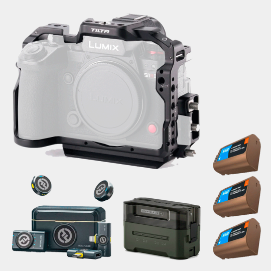 Panasonic Pack Micro Lumix S5IIX avec Hollyland LARK M2