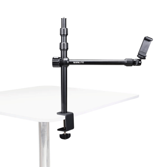 Nanlite Support de bureau Desk Clamp Stand articulé