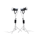 Nanlite Kit 2 FC-300B avec Trolley Case et Softboxes