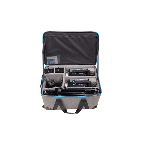 Nanlite Kit 2 FC-500B avec Trolley Case et Softboxes