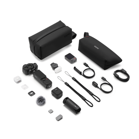 DJI caméra stabilisée Osmo Pocket 4P Vlog Combo
