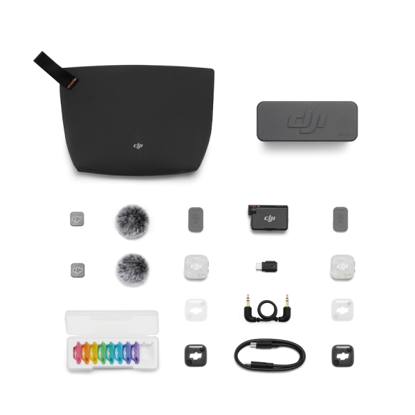 DJI micro sans fil Mic Mini 2S 2 TX + 1 RX
