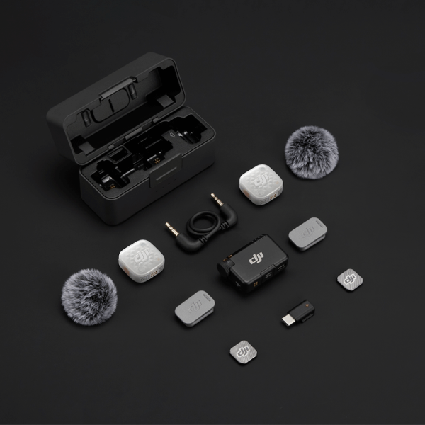 DJI micro sans fil Mic Mini 2S 2 TX + 1 RX