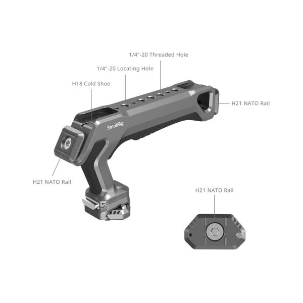 SmallRig Poignée supérieure HawkLock H21 4483