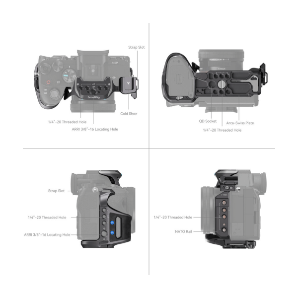 SmallRig Kit cage Rhinoceros Sony A7R V/A7 IV/A7S III 4308