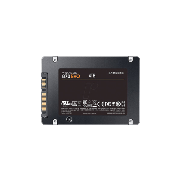 Samsung SSD 870 EVO 4 To - SSD SATA 2,5 pouces