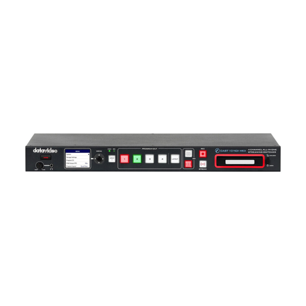 Datavideo iCAST 10NDI MK II - Mélangeur streaming Full HD