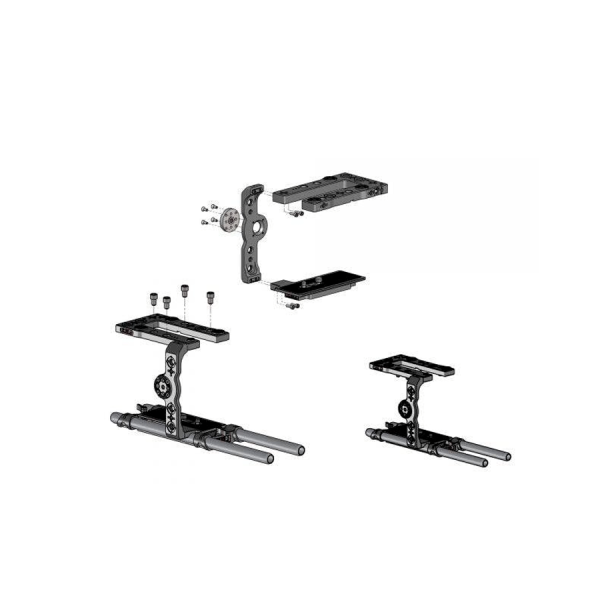 SHAPE FX6ROD - Cage et bloc tiges 15 mm pour Sony FX6