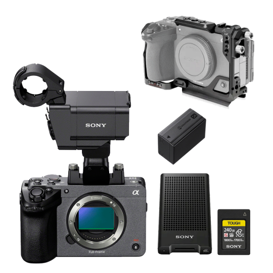Sony FX5 | Pack caméra cinéma avec cage SHAPE et CFexpress