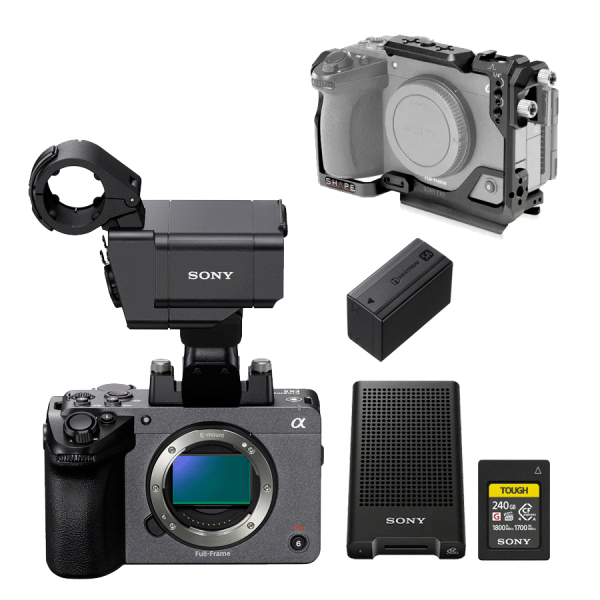 Sony FX5 | Pack caméra cinéma avec cage SHAPE et CFexpress