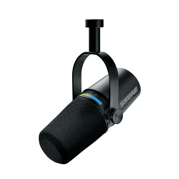 Shure MV7i - Microphone USB-C avec interface audio 2 canaux