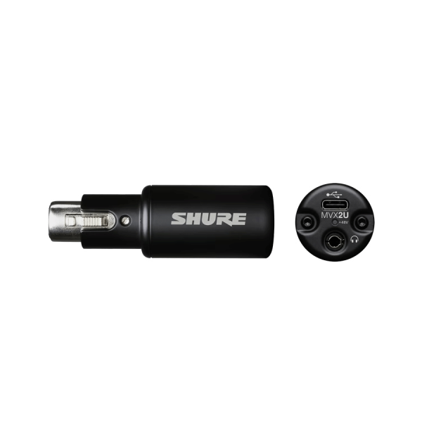 Shure MVX2U Gen 2 - Interface XLR vers USB-C