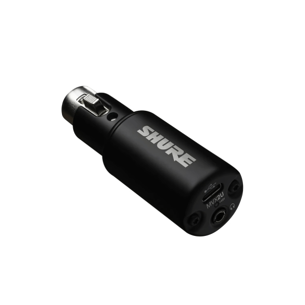 Shure MVX2U Gen 2 - Interface XLR vers USB-C