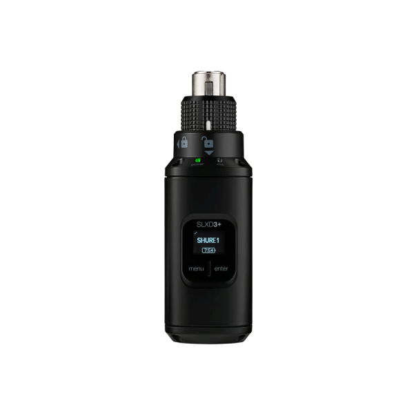 Shure SLXD3+ - Émetteur XLR sans fil SLX-D+
