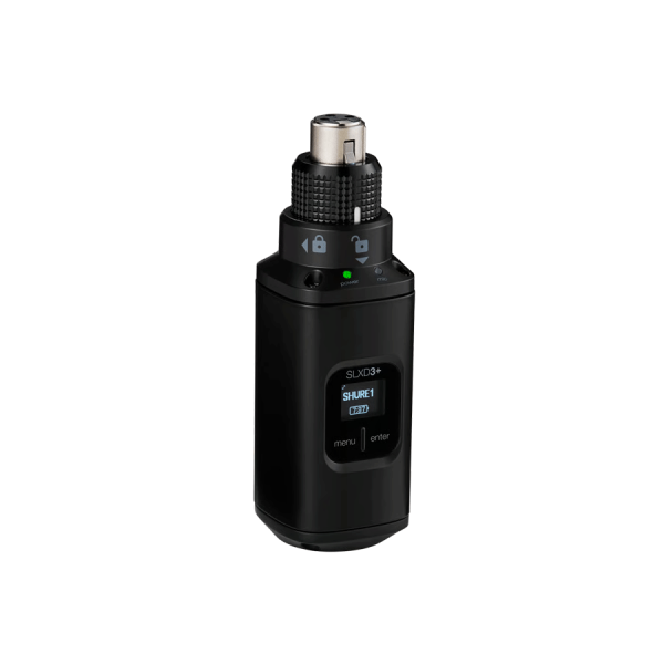 Shure SLXD3+ - Émetteur XLR sans fil SLX-D+