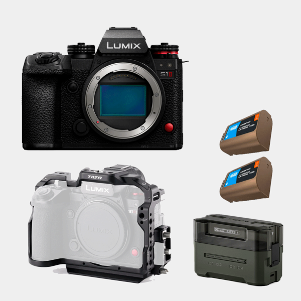 Panasonic Pack Énergie Lumix S1 II avec Cage Tilta