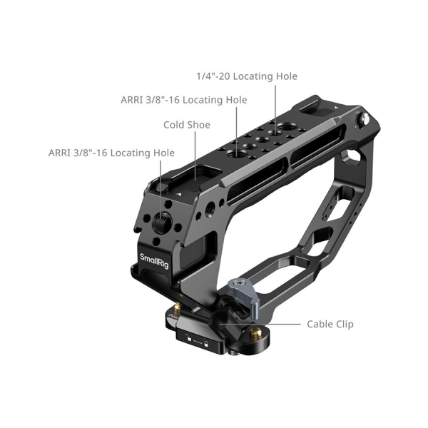 SmallRig Kit cage HawkLock avec poignée Sony FX5 6775