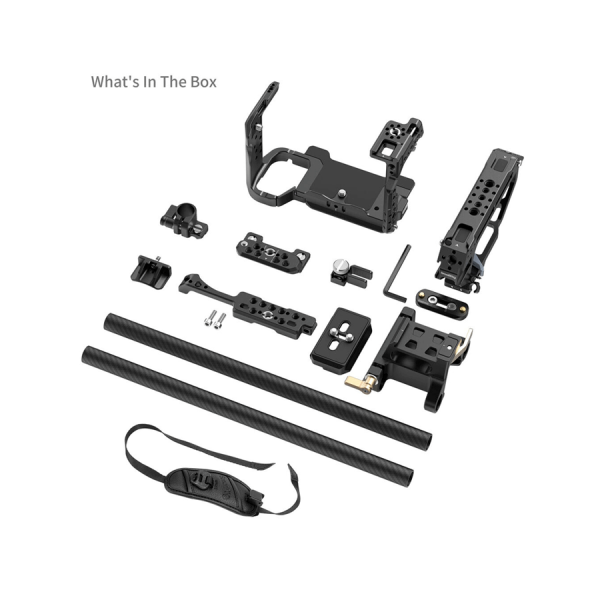 SmallRig Kit cage HawkLock double tige Sony FX5 6924