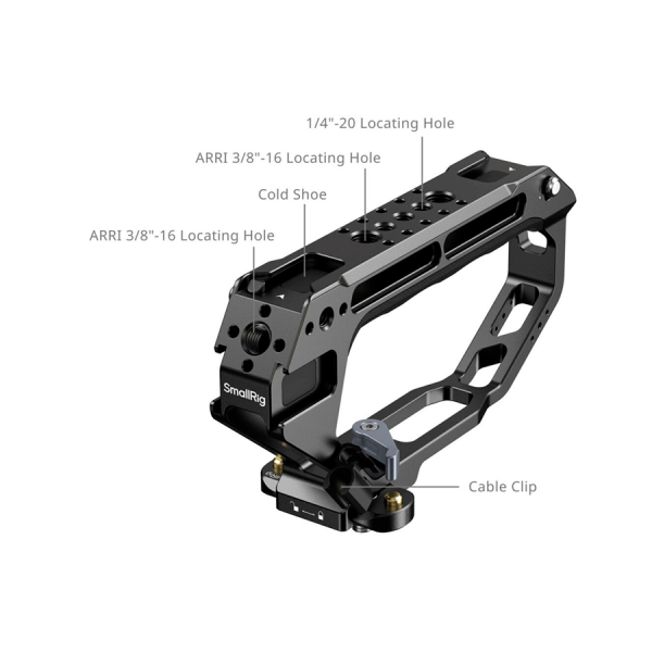 SmallRig Kit cage HawkLock double tige Sony FX5 6924