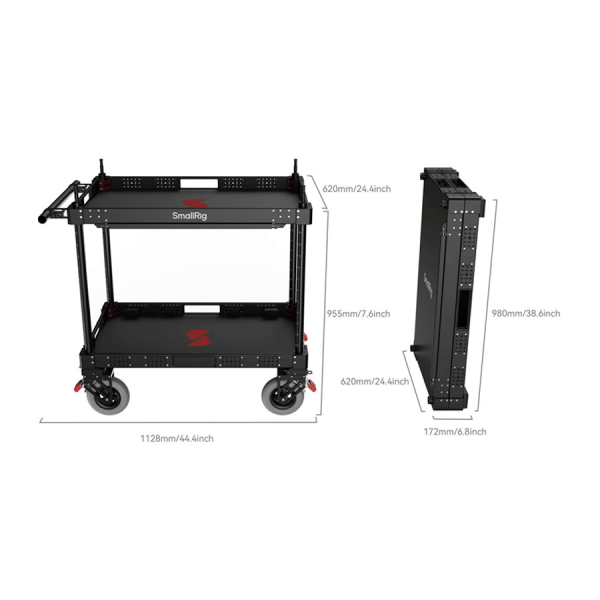 SmallRig MD4573 – Chariot vidéo professionnel 36 pouces