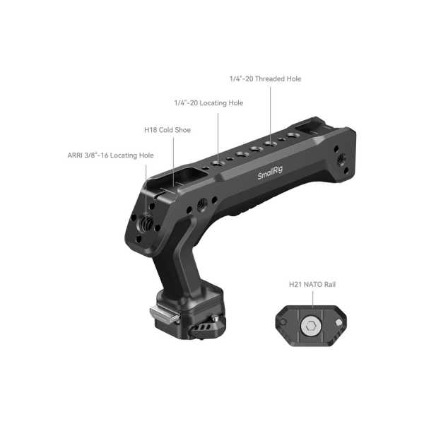 SmallRig 5632 – Poignée supérieure HawkLock H21 NATO