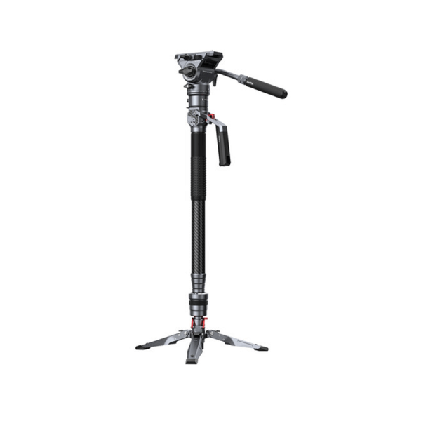 SmallRig 5565 – Monopode vidéo carbone avec tête fluide