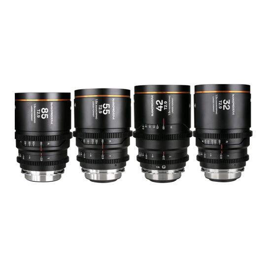 Laowa Nanomorph LF - Kit 4 objectifs anamorphiques T2.9