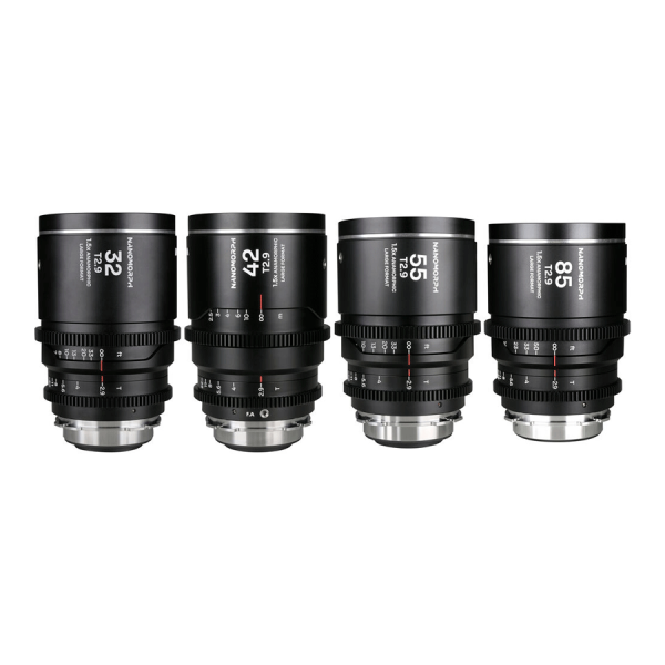 Laowa Nanomorph LF - Kit 4 objectifs anamorphiques T2.9