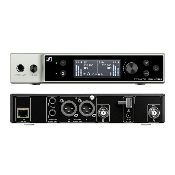 Sennheiser EW-DX EM 2 - Récepteur HF numérique 2 canaux