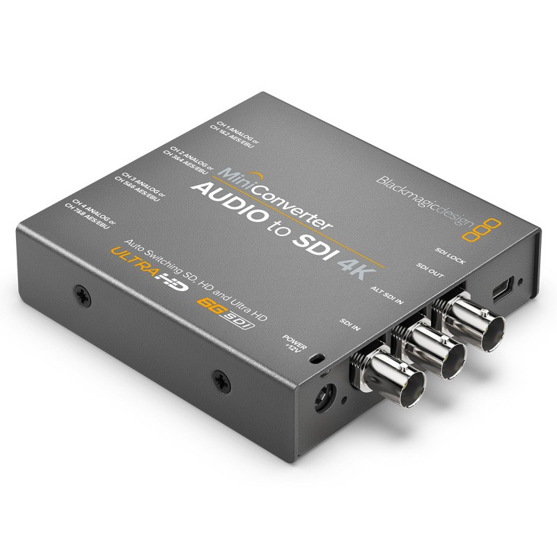 Mini Converter Audio to SDI 4K