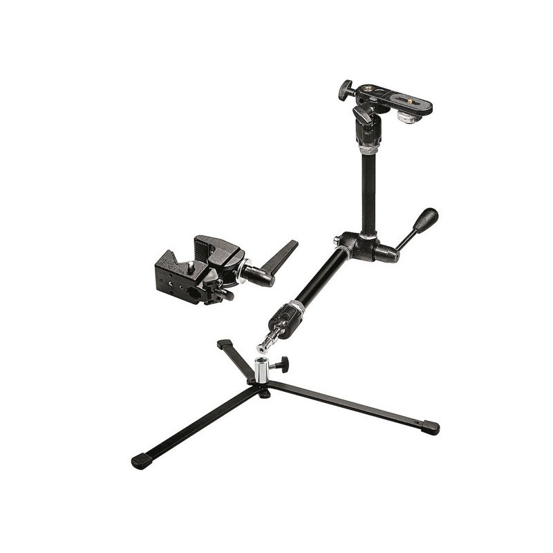 Obeamiu Support de Bureau pour Appareil Photo, Bras Magique avec tête  sphérique de 6,35mm, Sabot, 39,5 à 64,5cm, Support de Fixation réglable  pour Appareil Photo Reflex numérique/GoPro : : High-Tech