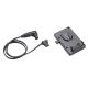 Anton Bauer V-Mount Battery bracket with P-Tap to 3-pin XLR