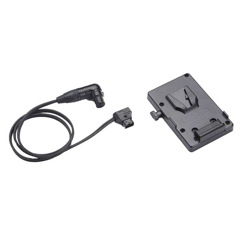 Anton Bauer V-Mount Battery Bracket with P-Tap to 3-pin