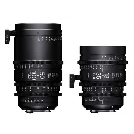18-35 + 50-100mm T2 High Speed Zoom