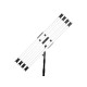 PavoTube Quad Bank T12 LED Tube Gooseneck