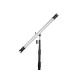 Pavotube Single T12 LED Tube Holder with Swivel Ball Joint and 5/8in Baby Pin