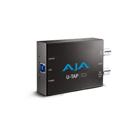 AJA U-Tap USB 3 avec entrée vidéo professionnelle SDI 