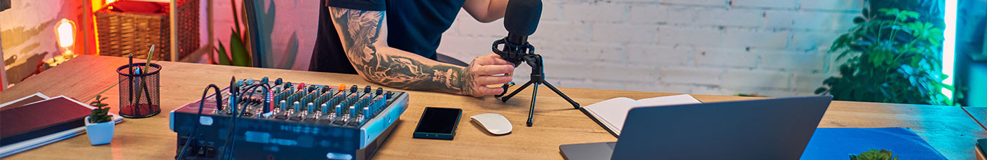 Table de Mixage & Console Podcast | Visual Impact
