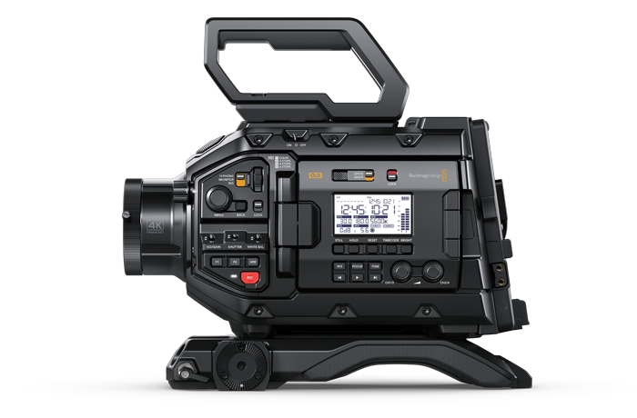 Blackmagic URSA Broadcast G2 de profil