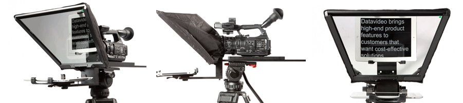 TP-650 Kit prompteur pour caméra ENG, Datavideo, Datavideo