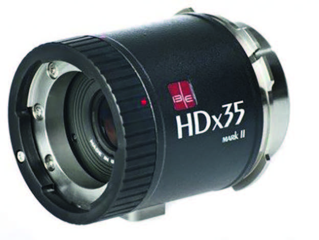 L'adaptateur IBE Optics B4 vers PL permettant d’adapter des zooms broadcast